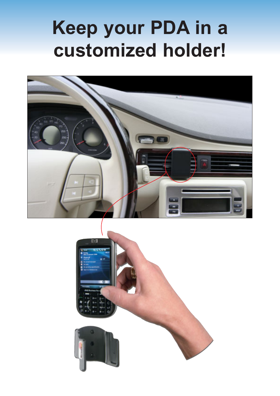 Brodit PDA Holder User Manual | Page 2 / 4