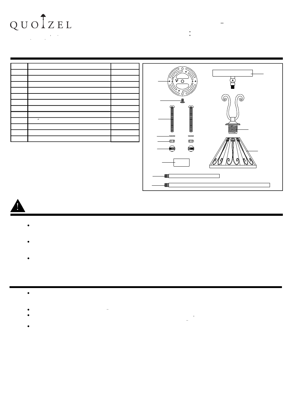 Quoizel TF1557IB Tiffany User Manual | 3 pages
