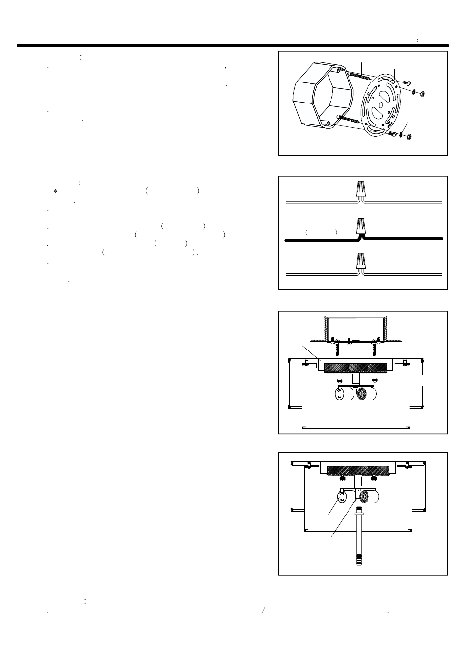 Installation instructions step 1, Step 2, Step 3 | Step 4, Step 5 | Quoizel JS1615BN Josslyn User Manual | Page 2 / 3