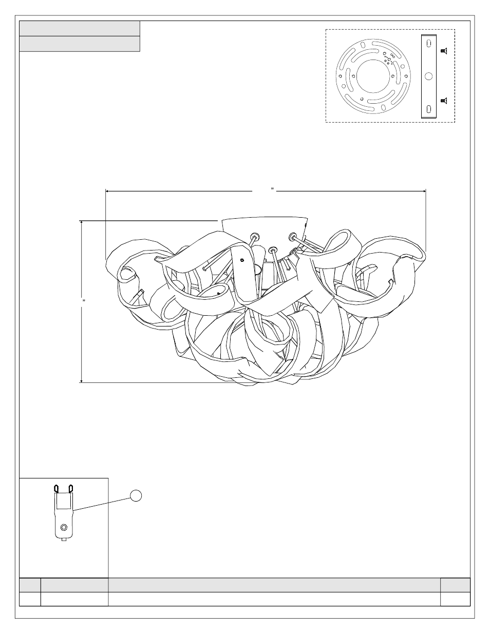 Quoizel RBN1616C Ribbons User Manual | Page 2 / 4