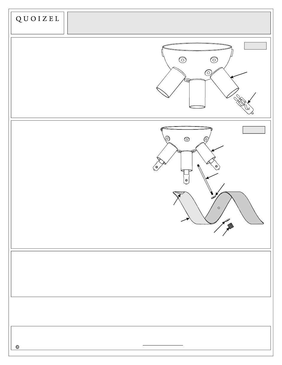 Quoizel RBN1616C Ribbons User Manual | Page 4 / 4