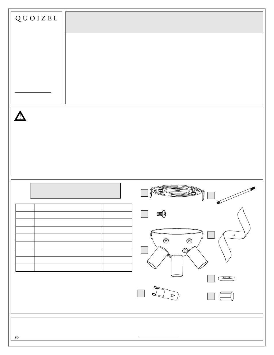 Quoizel RBN1616SG Ribbons User Manual | 4 pages