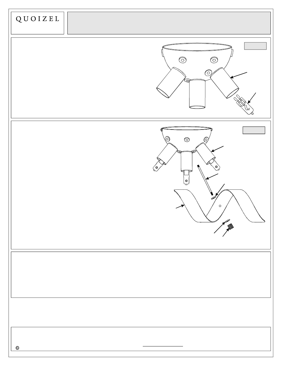 Quoizel RBN1616SG Ribbons User Manual | Page 4 / 4