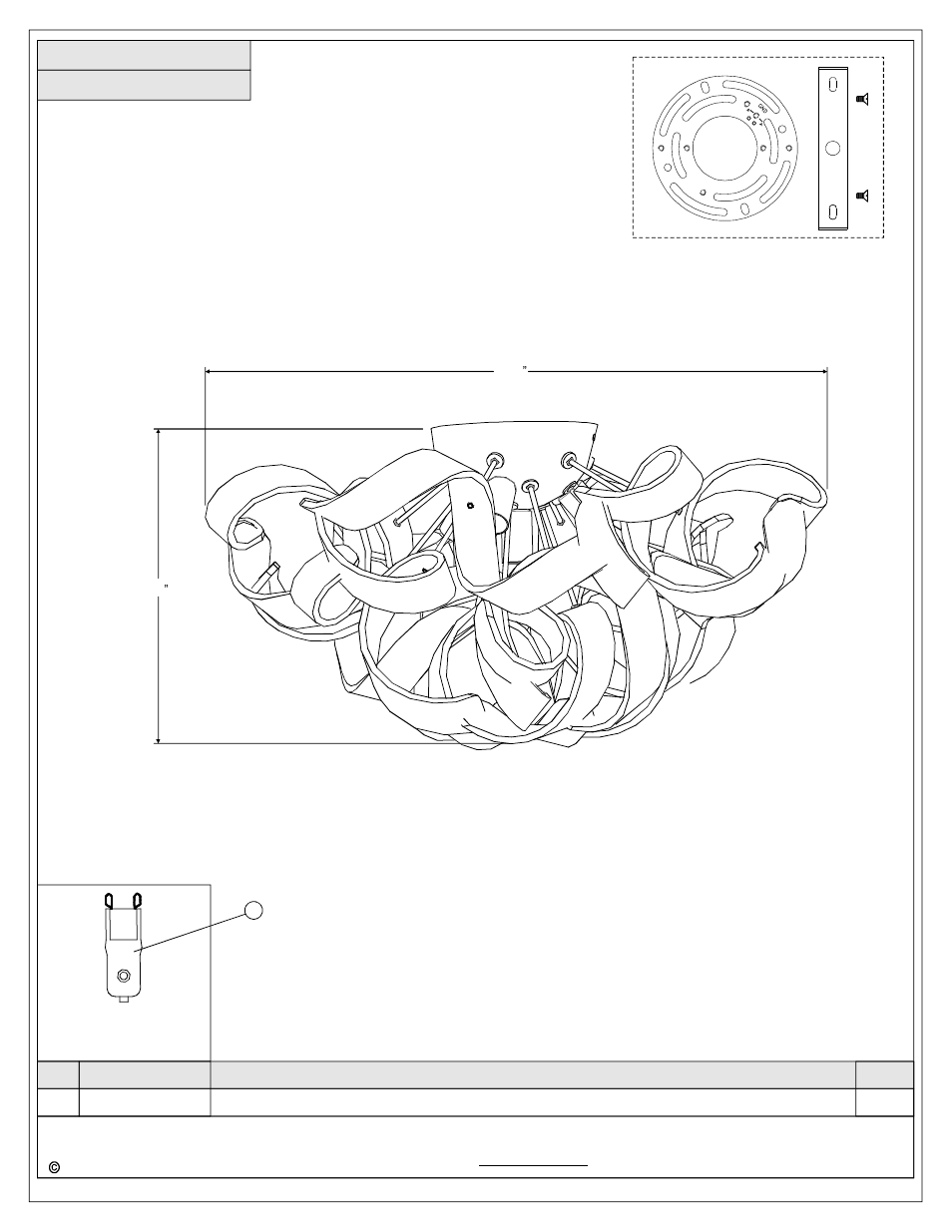 Quoizel RBN1628C Ribbons User Manual | Page 2 / 2