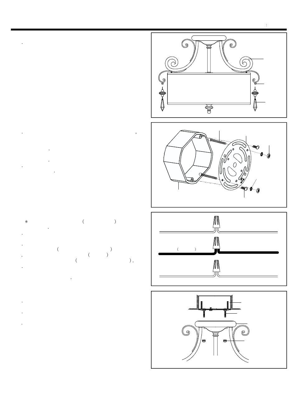 Step 4, Step 5, Step 6 | Step 7, Step 8, Installation instructions | Quoizel KD1716MM Kendra User Manual | Page 3 / 3