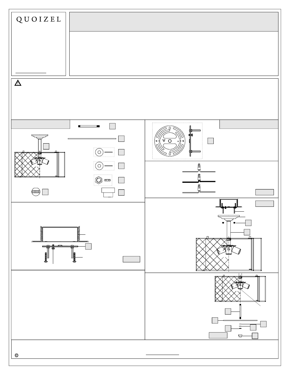 Quoizel MCRM1716PN Ruckman User Manual | 2 pages