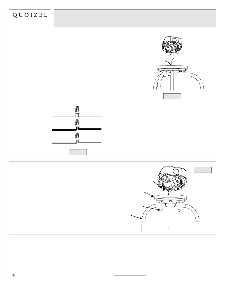 Quoizel TRG1716OZ Trilogy User Manual | Page 4 / 5