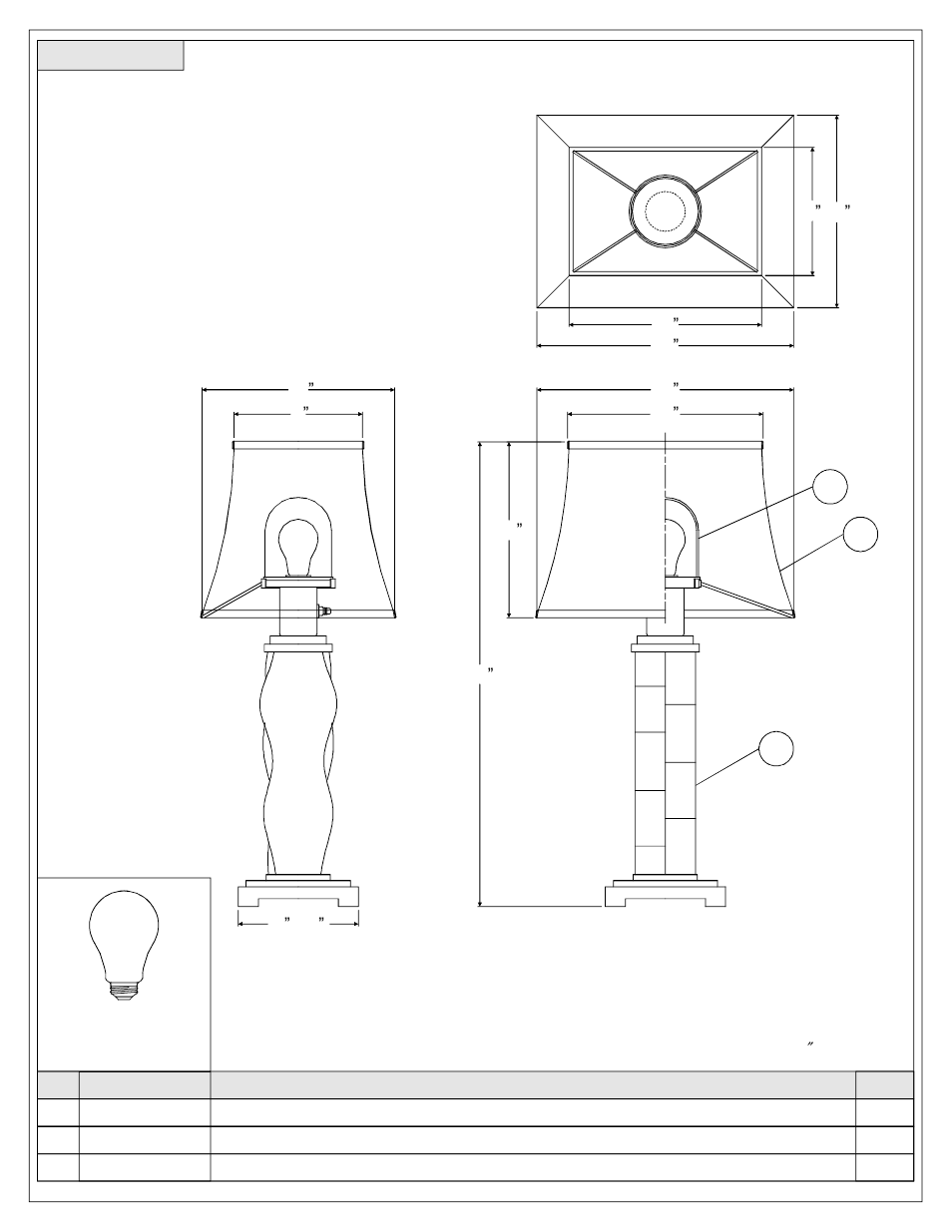 Quoizel CKBK1744T Brodrick User Manual | Page 2 / 3