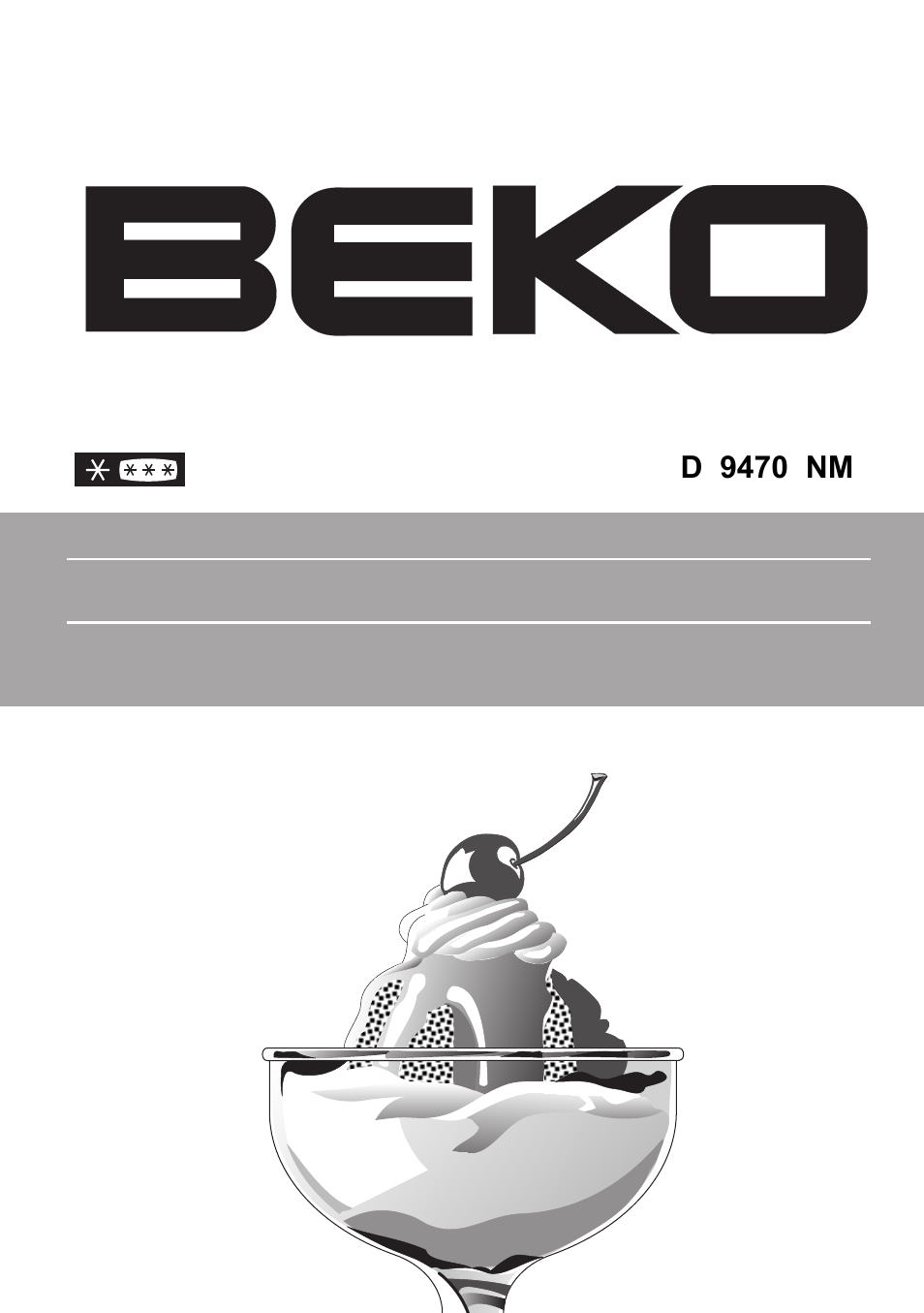 Beko D 9432 NM User Manual | 13 pages