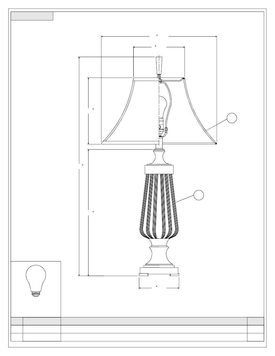 Quoizel CKME1723T Monteverde User Manual | Page 2 / 3