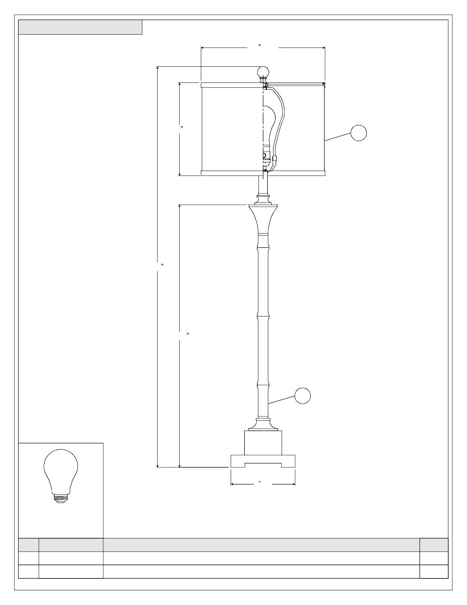 Quoizel CKMN1725B Mosman User Manual | Page 2 / 4