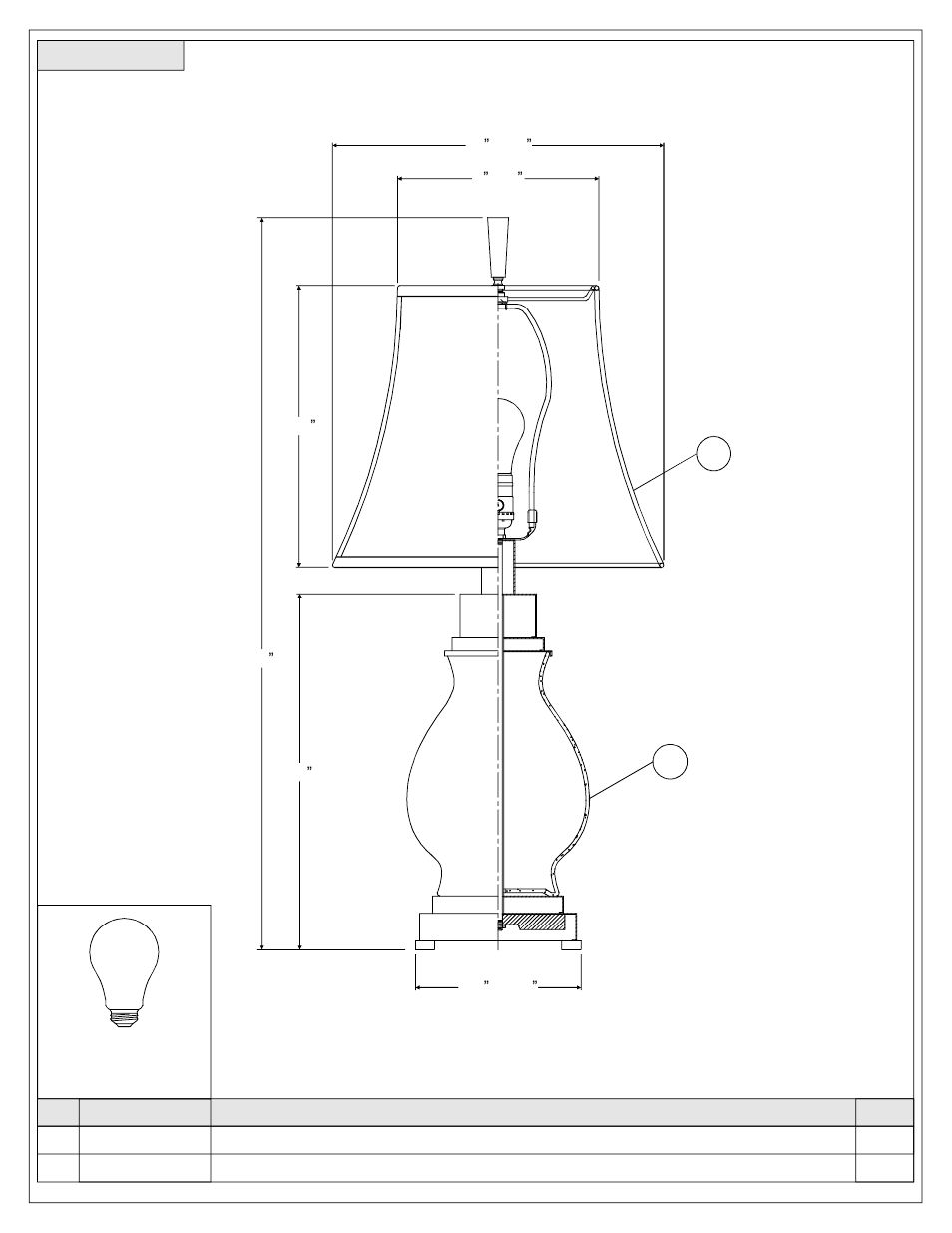 Quoizel CKSA1724T Saratoga User Manual | Page 2 / 3