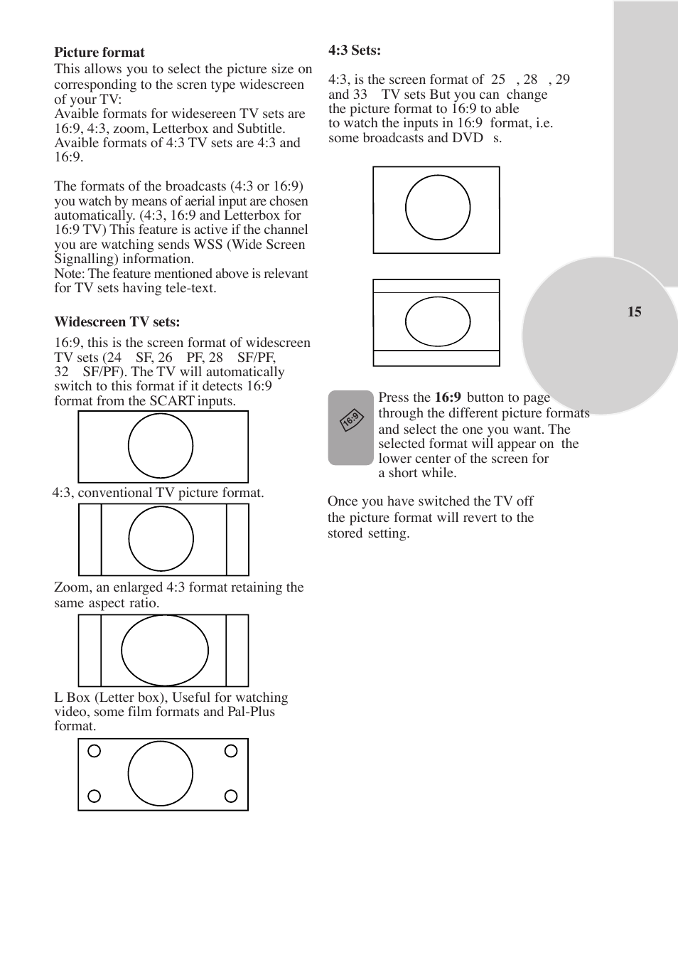 Beko F-772 GRL User Manual | Page 15 / 24
