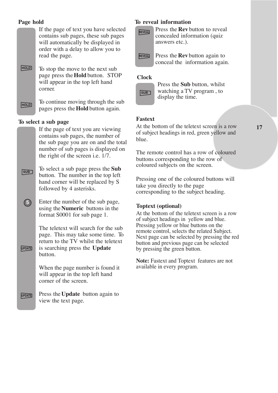 Beko F-772 GRL User Manual | Page 17 / 24