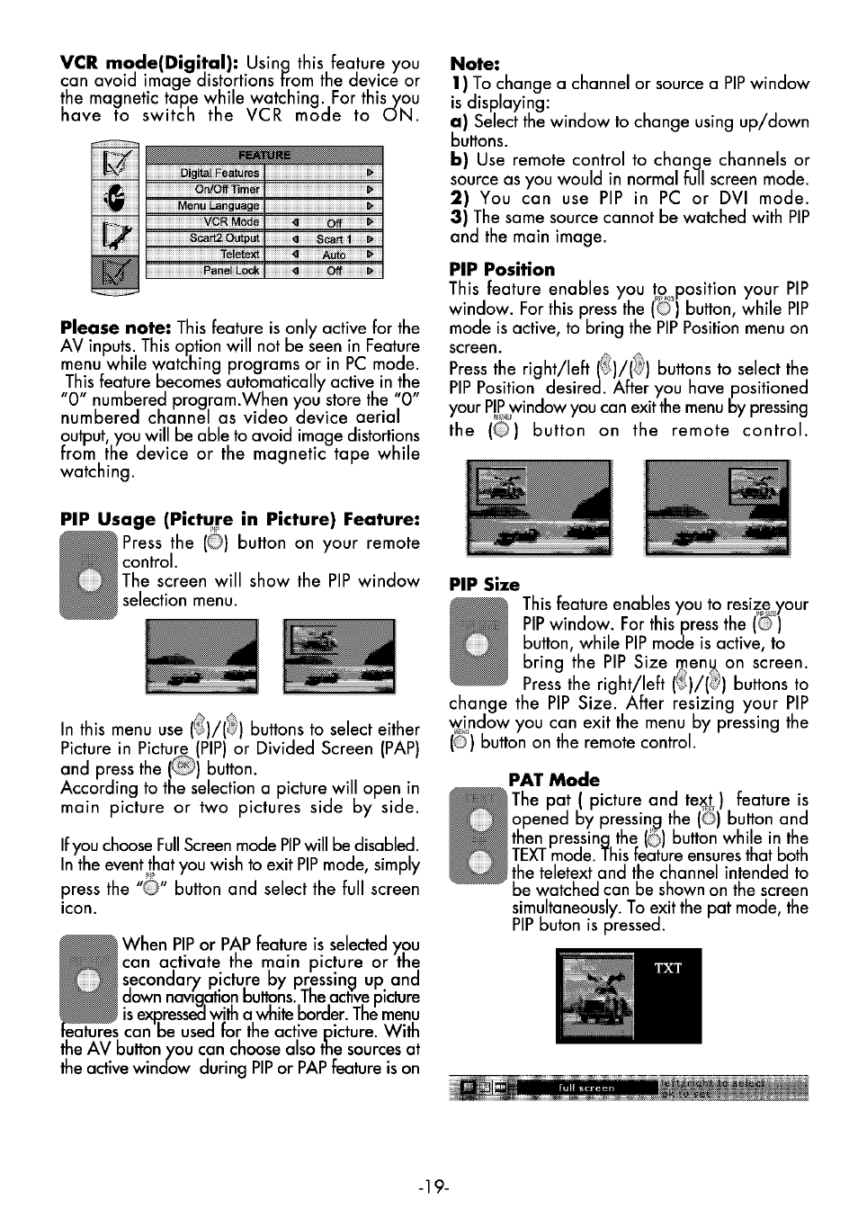 Beko 32WLA530HID User Manual | Page 19 / 36