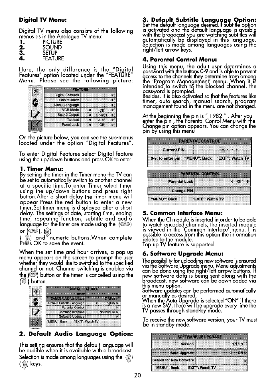 Beko 32WLA530HID User Manual | Page 20 / 36