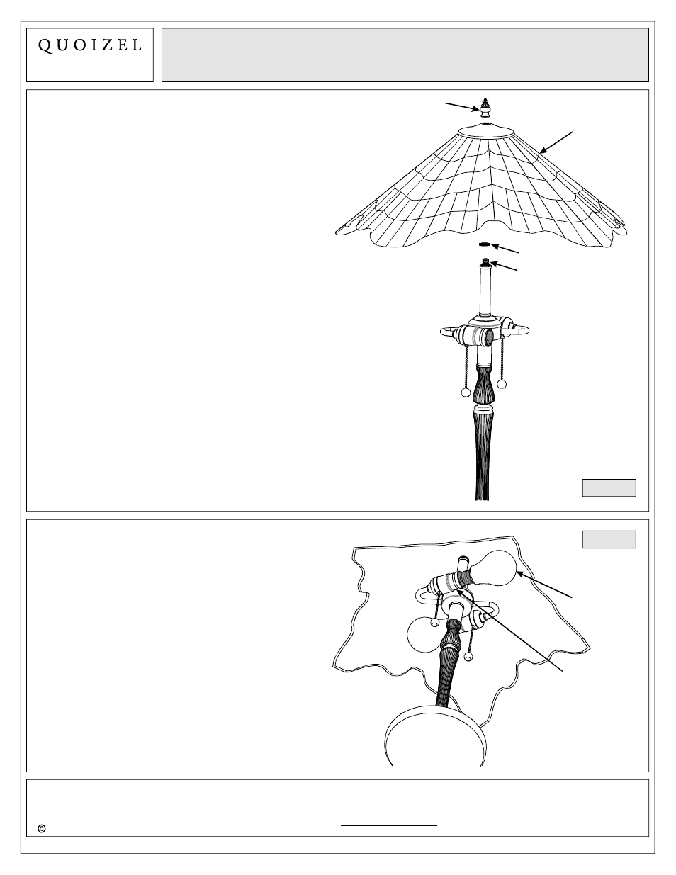 Quoizel TF1510TVB Tiffany User Manual | Page 4 / 4
