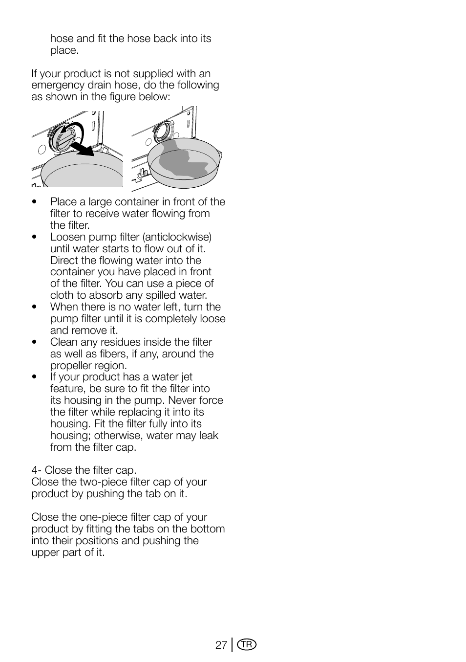 Beko D1 7101 EM User Manual | Page 27 / 36