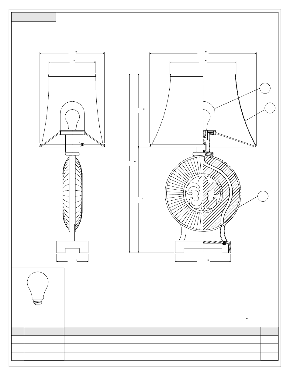 Quoizel CKTN1742T Torrin User Manual | Page 2 / 3