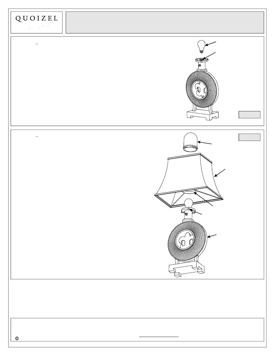 Quoizel CKTN1742T Torrin User Manual | Page 3 / 3