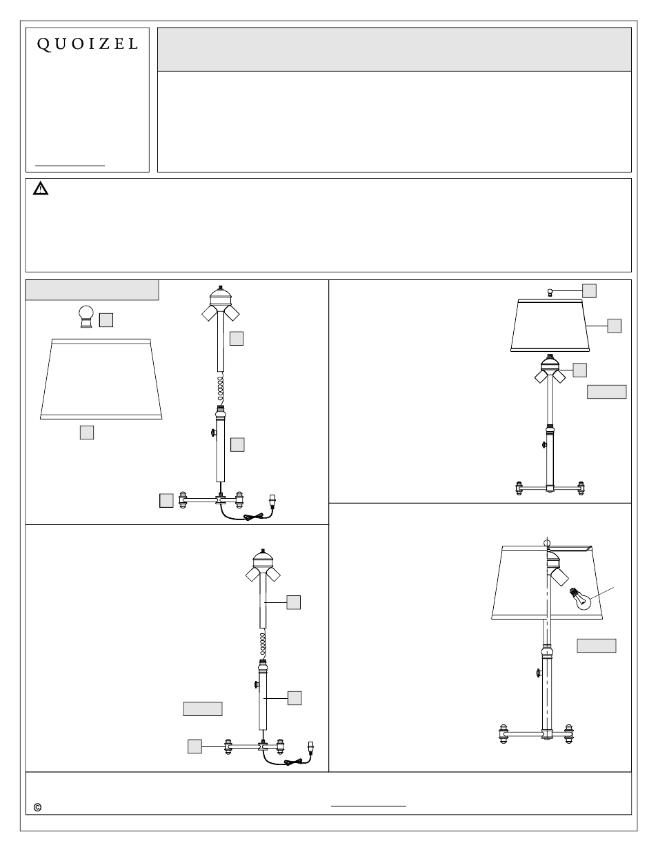 Quoizel VVSY6129AB Vivid Collection Southway User Manual | 2 pages