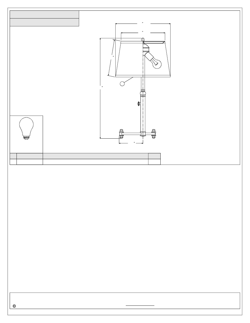 Quoizel VVSY6129AB Vivid Collection Southway User Manual | Page 2 / 2