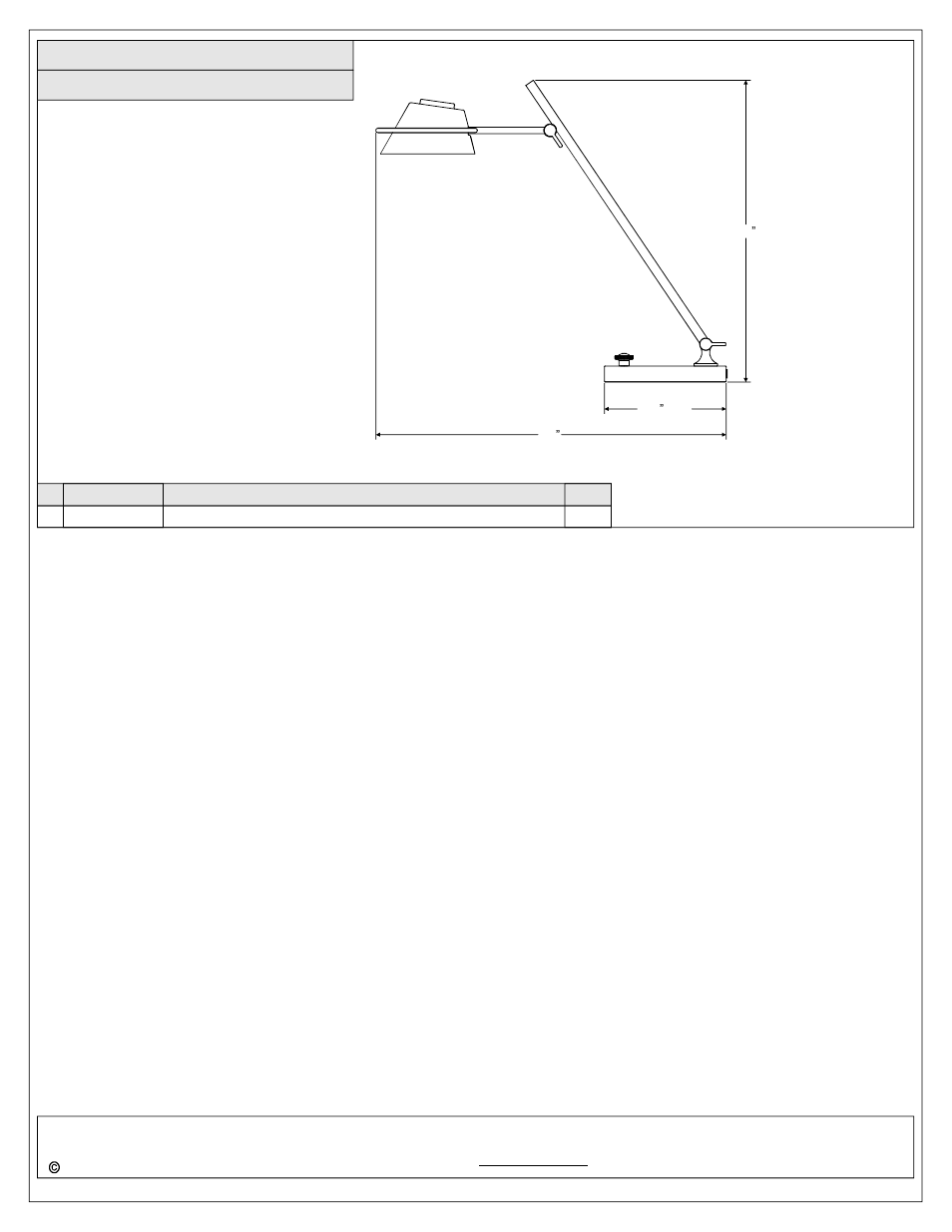 Quoizel VVSP6222BN Vivid Collection Spencer User Manual | Page 2 / 2