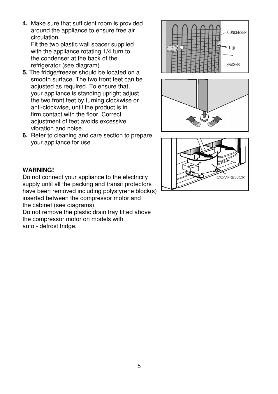 Beko CDA660F User Manual | Page 5 / 16