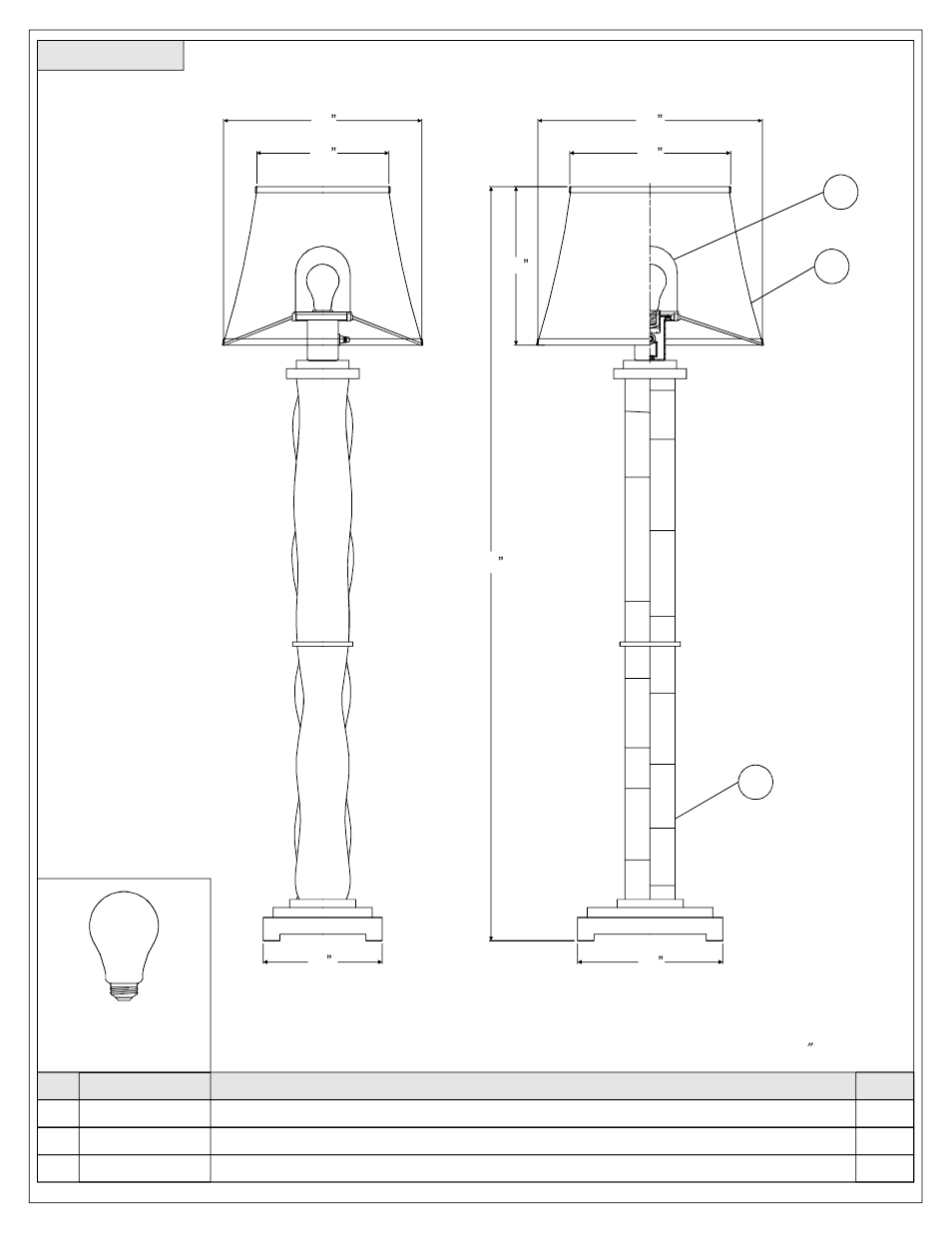 Quoizel CKBK1744F Brodrick User Manual | Page 2 / 3