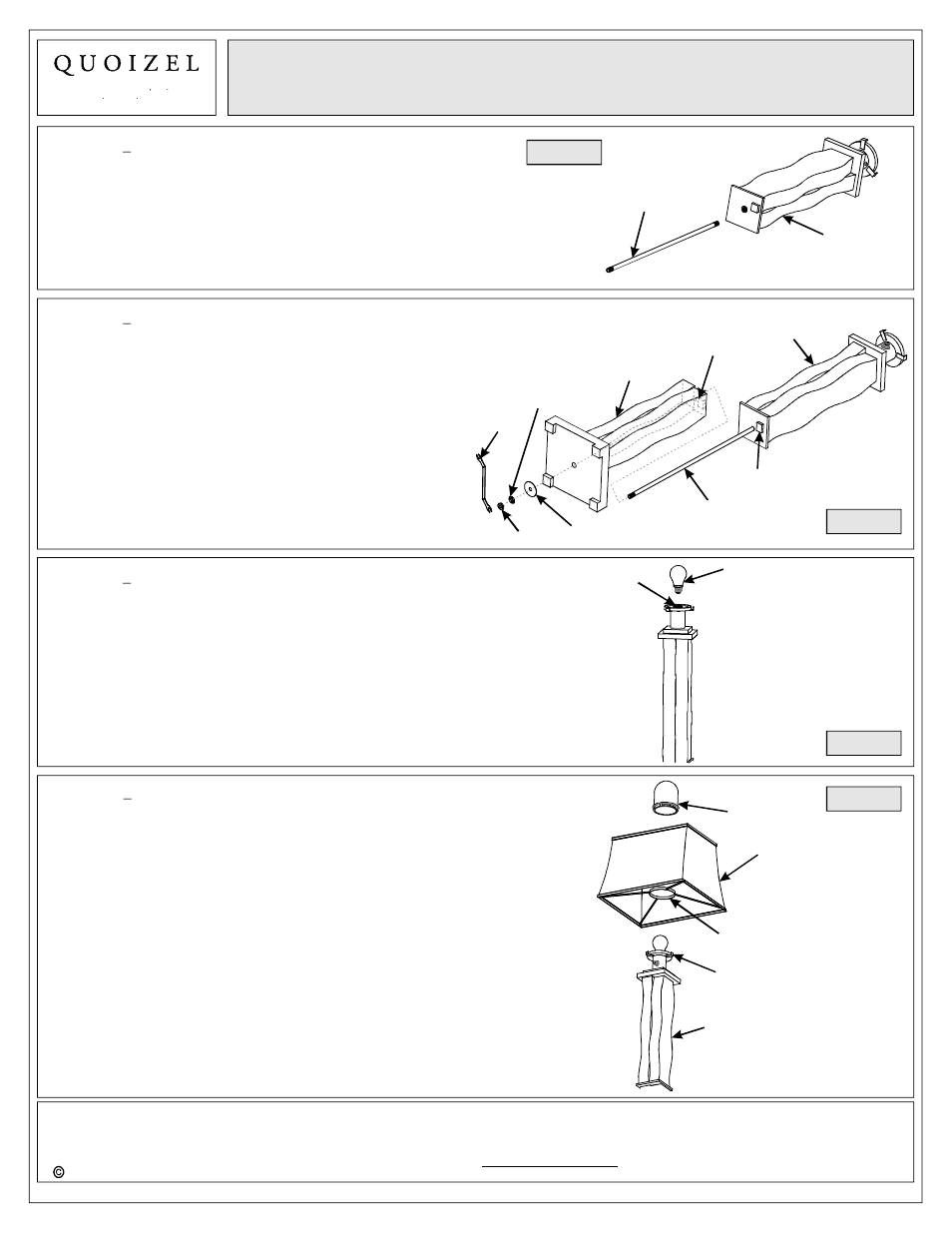 Quoizel CKBK1744F Brodrick User Manual | Page 3 / 3