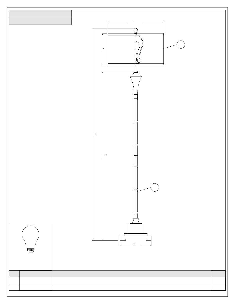 Quoizel CKMN1725F Mosman User Manual | Page 2 / 4