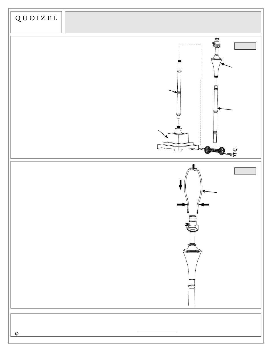 Quoizel CKMN1725F Mosman User Manual | Page 3 / 4