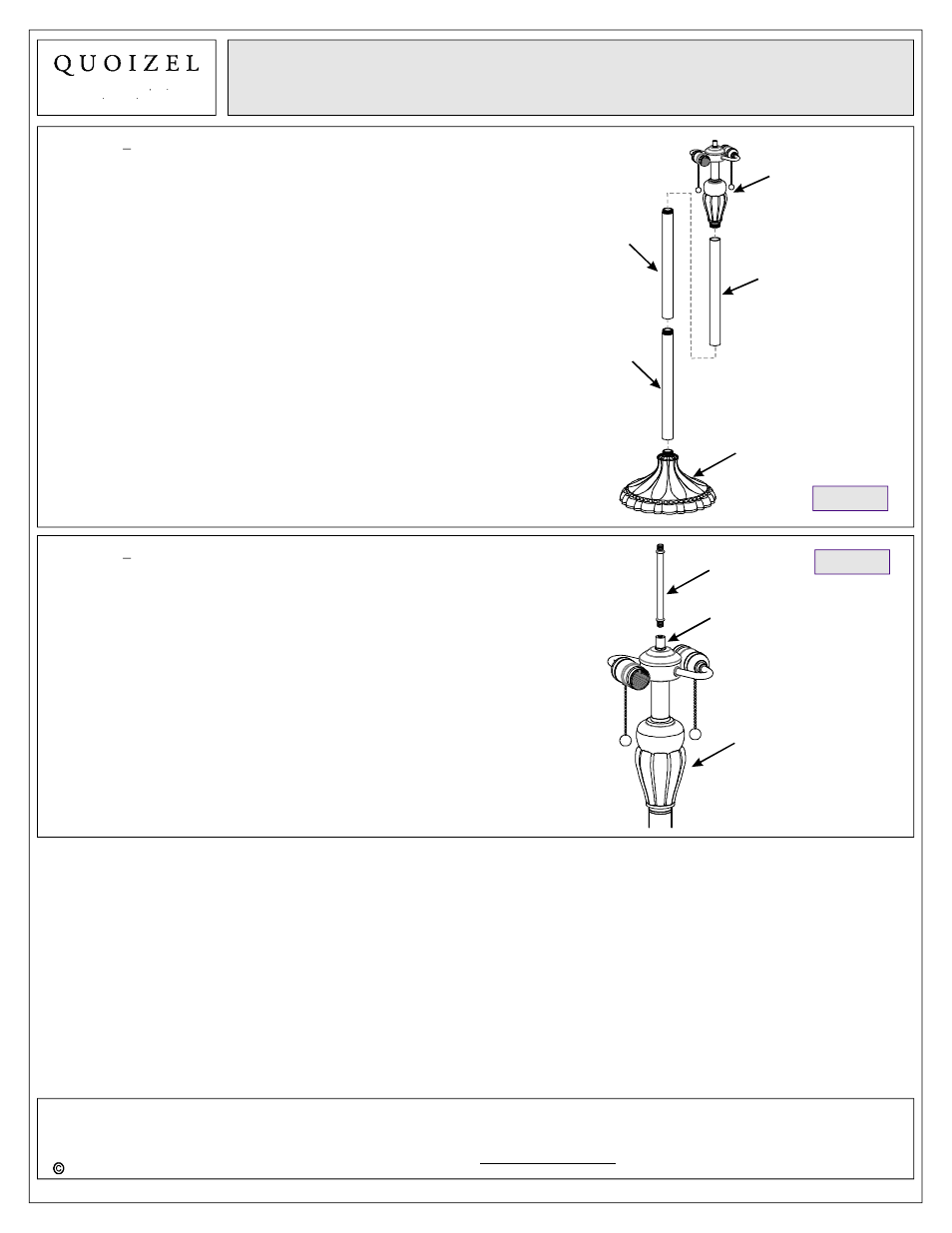 Quoizel TF1440FRS Tiffany User Manual | Page 3 / 4