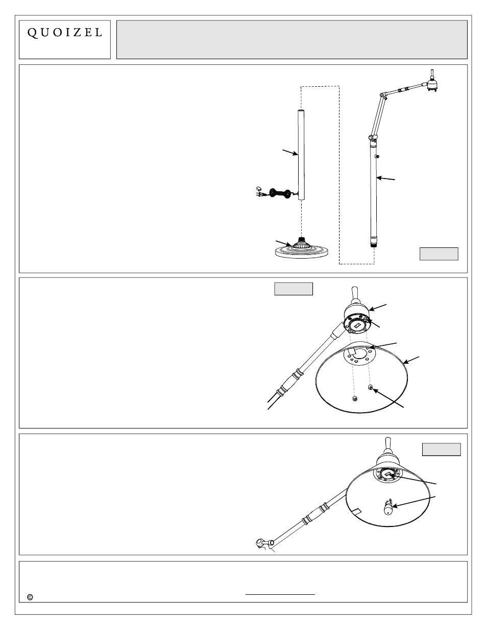 Quoizel TF9152Z Tiffany User Manual | Page 3 / 4