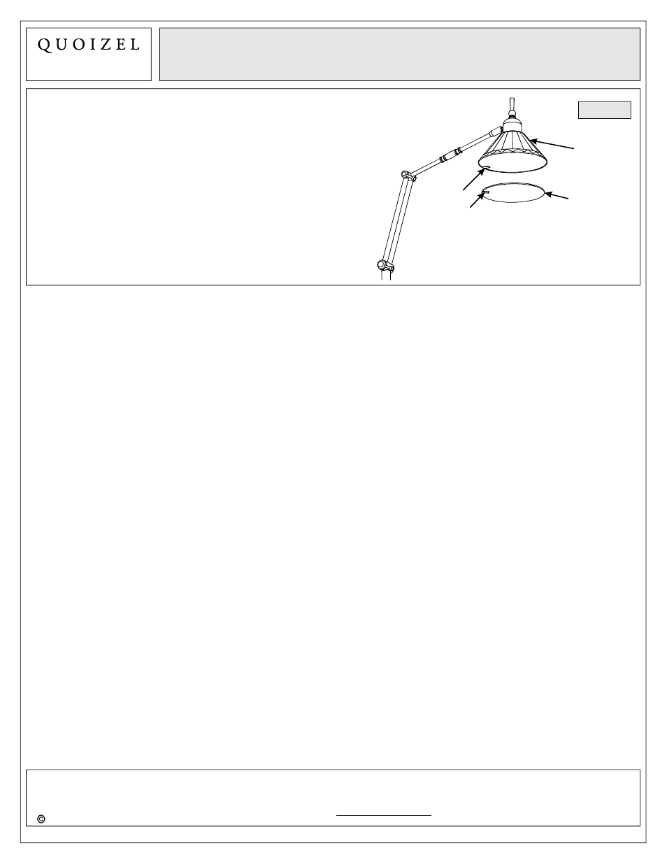 Quoizel TF9152Z Tiffany User Manual | Page 4 / 4