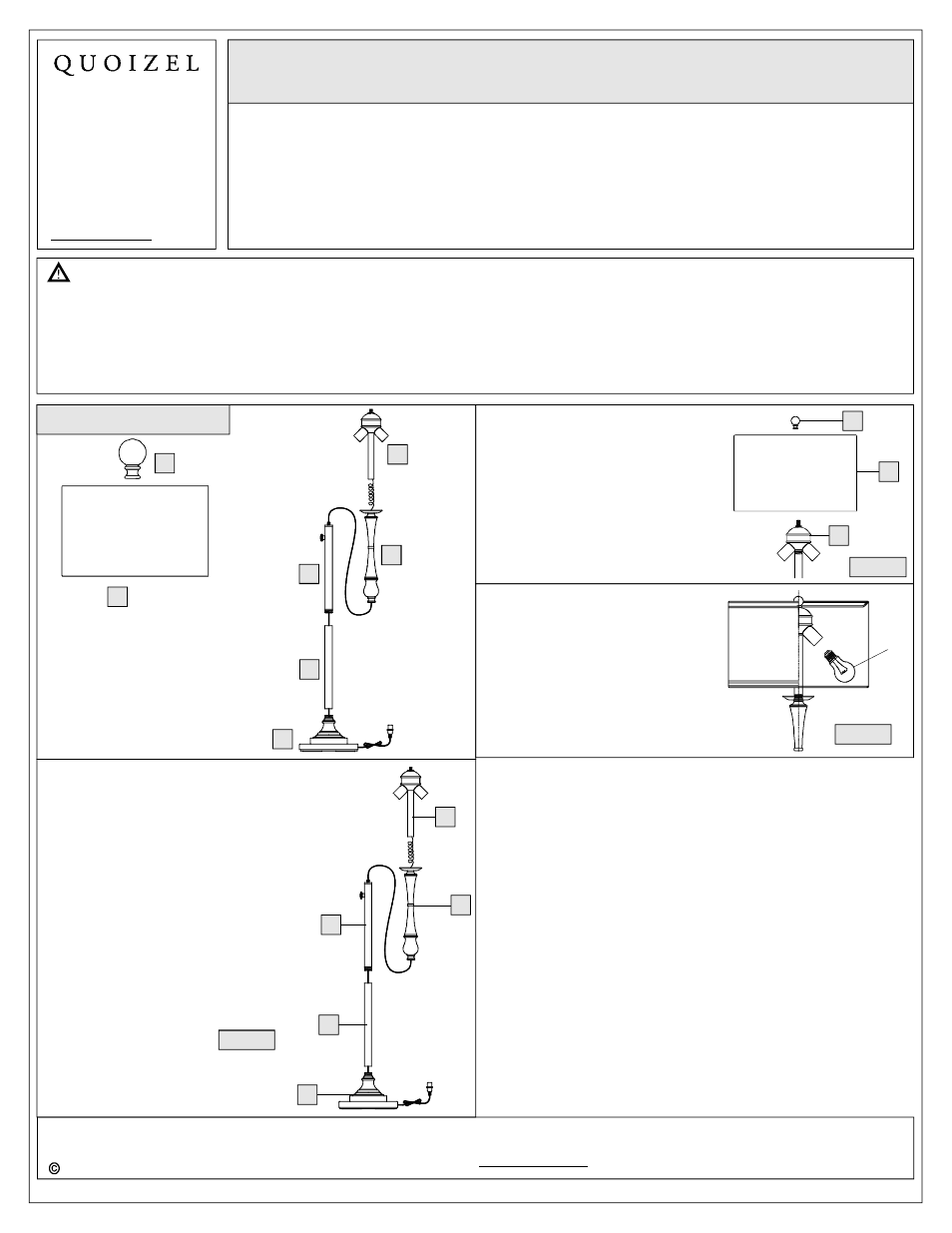 Quoizel VVAM9362BN Vivid Collection Ambrose User Manual | 2 pages