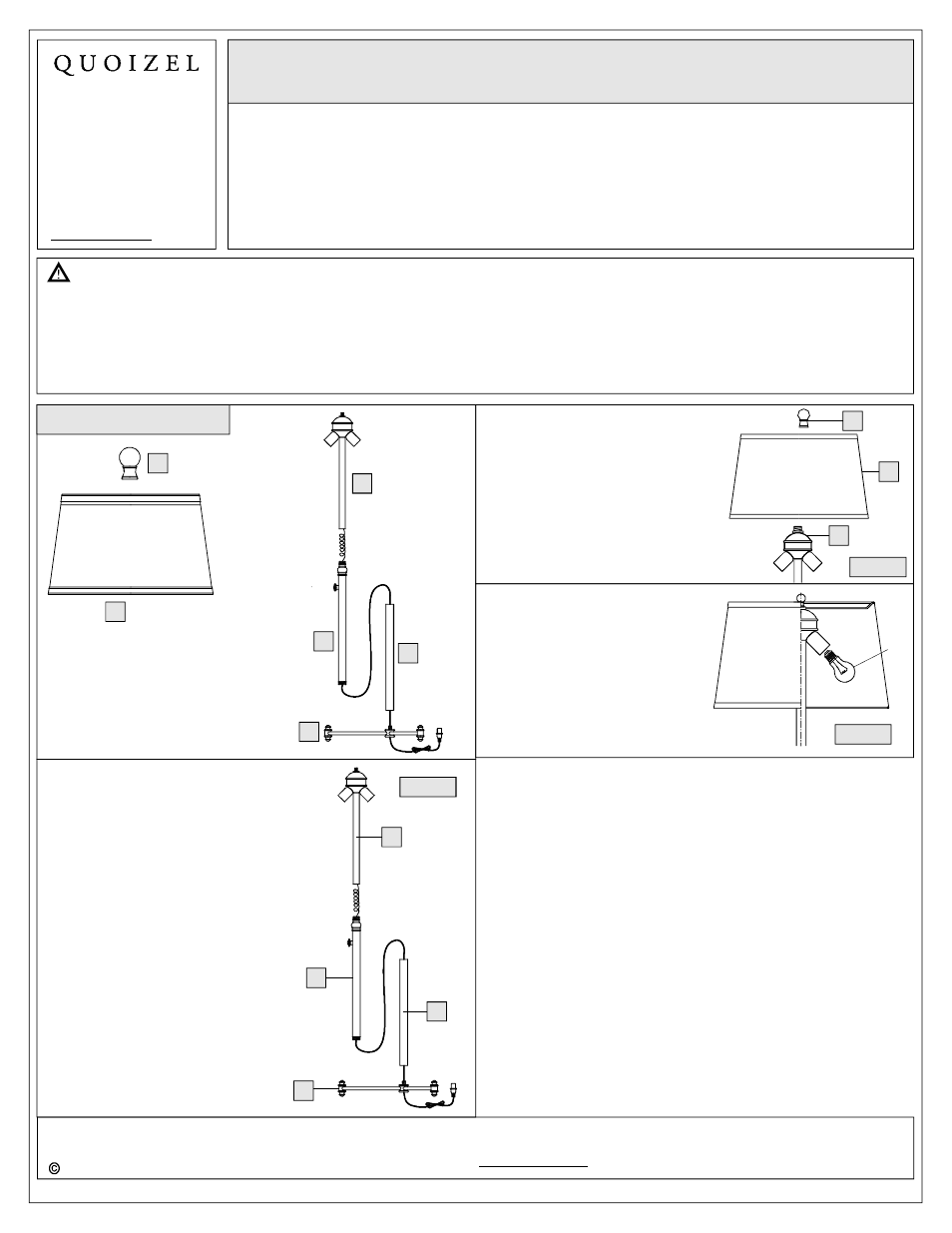 Quoizel VVSY9358AB Vivid Collection Southway User Manual | 2 pages