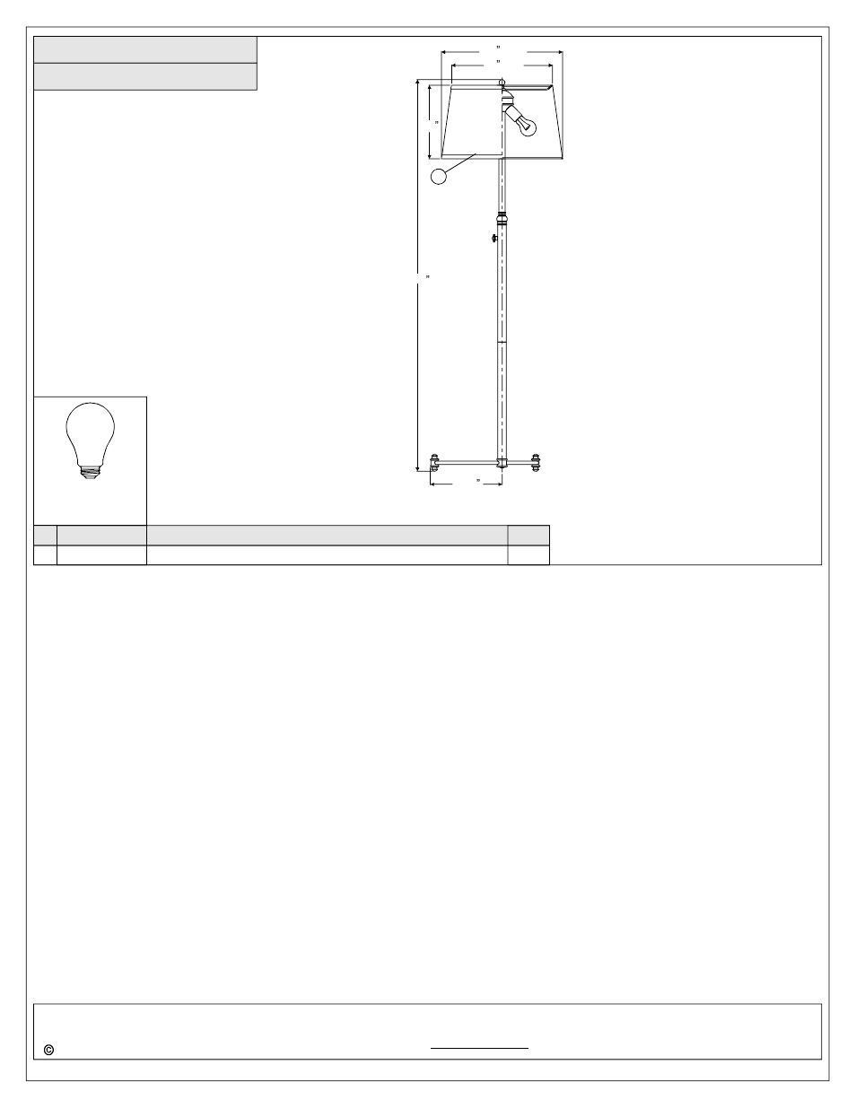 Quoizel VVSY9358AB Vivid Collection Southway User Manual | Page 2 / 2