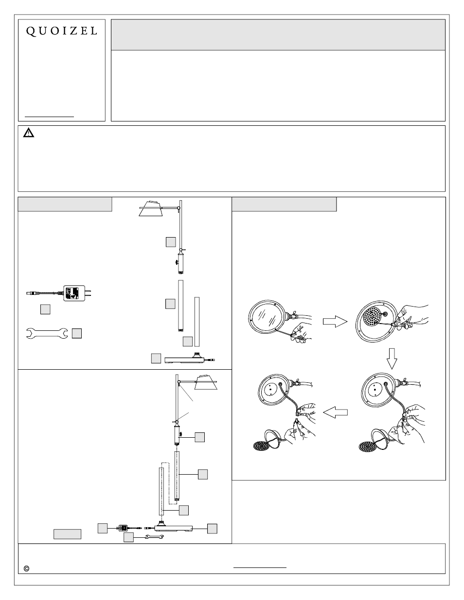 Quoizel VVSP9348BN Vivid Collection Spencer User Manual | 2 pages