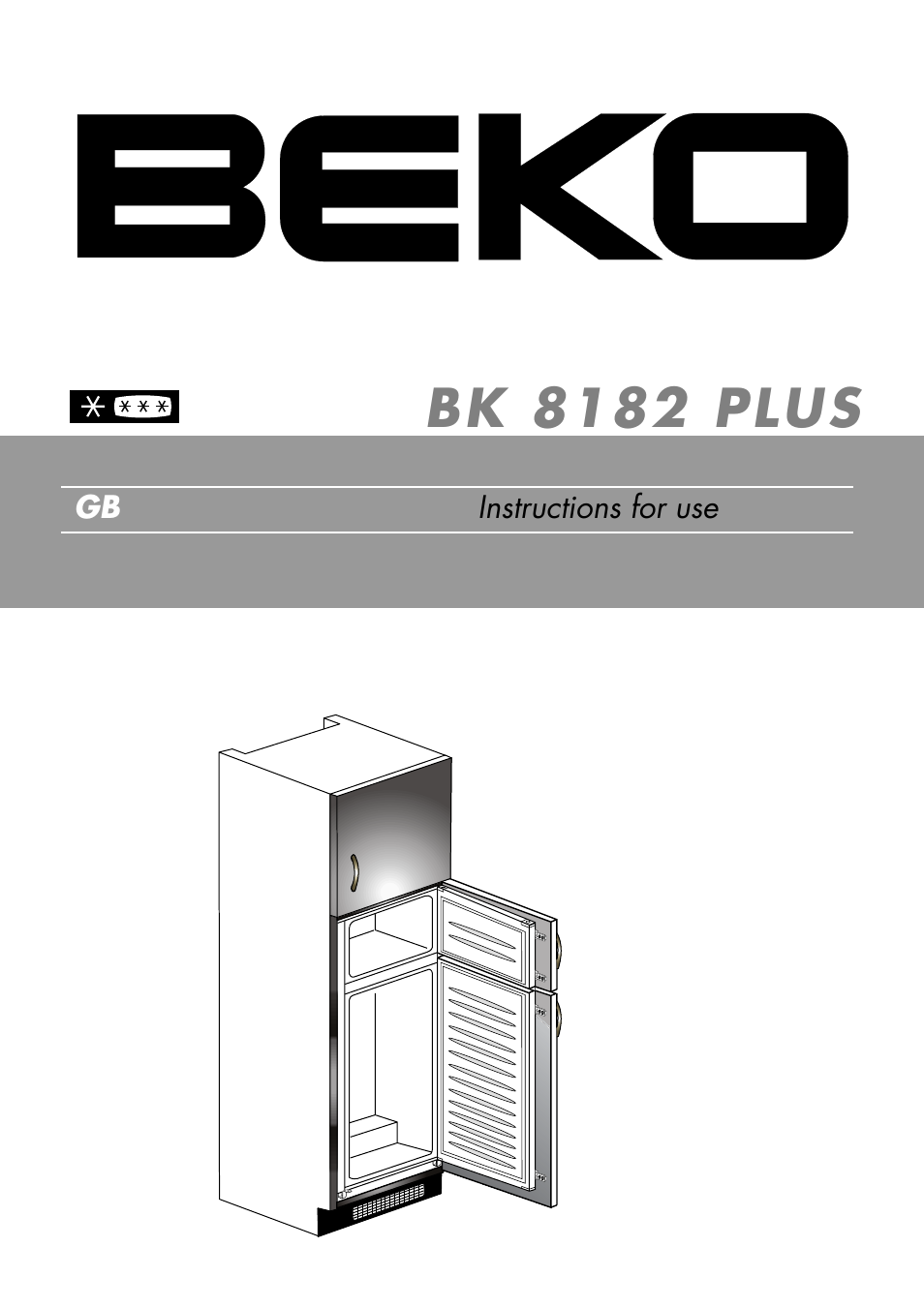 Beko BK 8182 User Manual | 18 pages