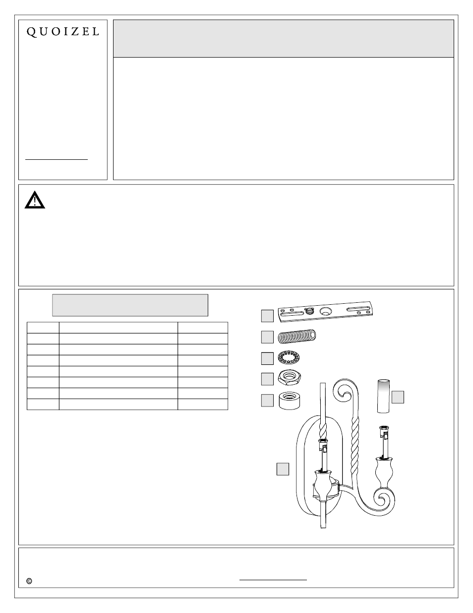 Quoizel ATM8702K Atrium User Manual | 4 pages