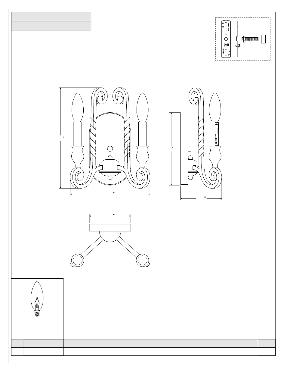 Quoizel ATM8702K Atrium User Manual | Page 2 / 4