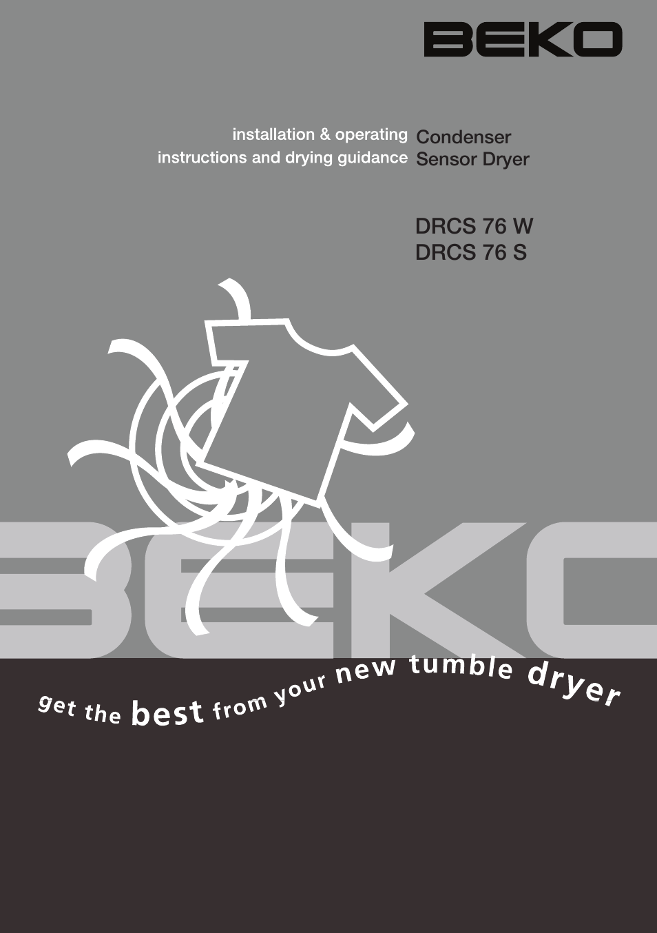 Beko DRCS 76 W User Manual | 28 pages