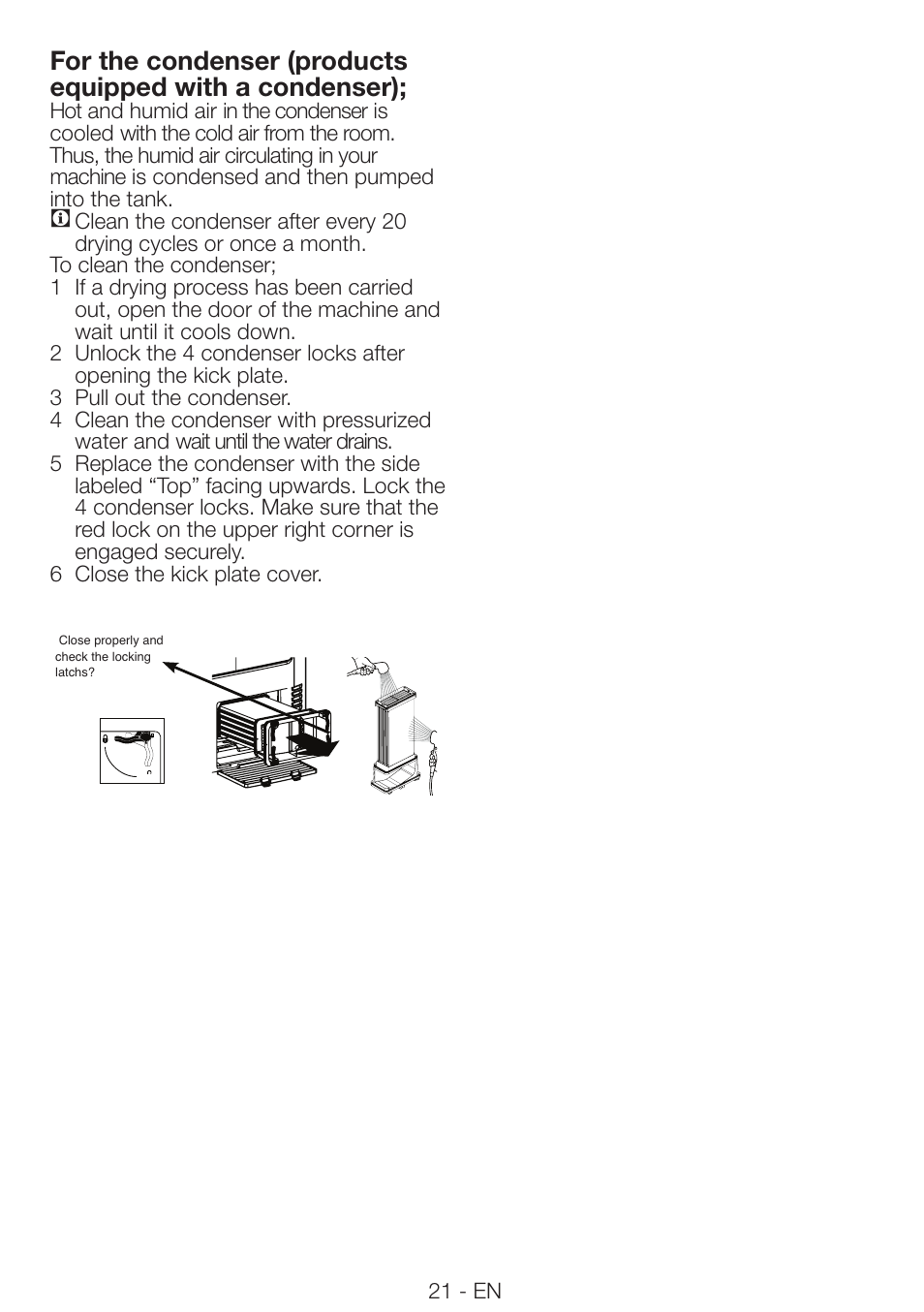 Beko DRCS 76 W User Manual | Page 21 / 28