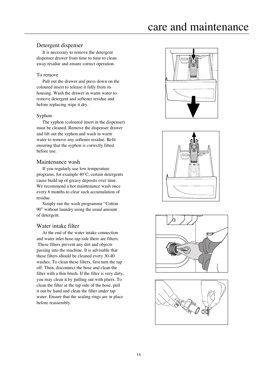 Beko WMA 520 S User Manual | Page 15 / 20