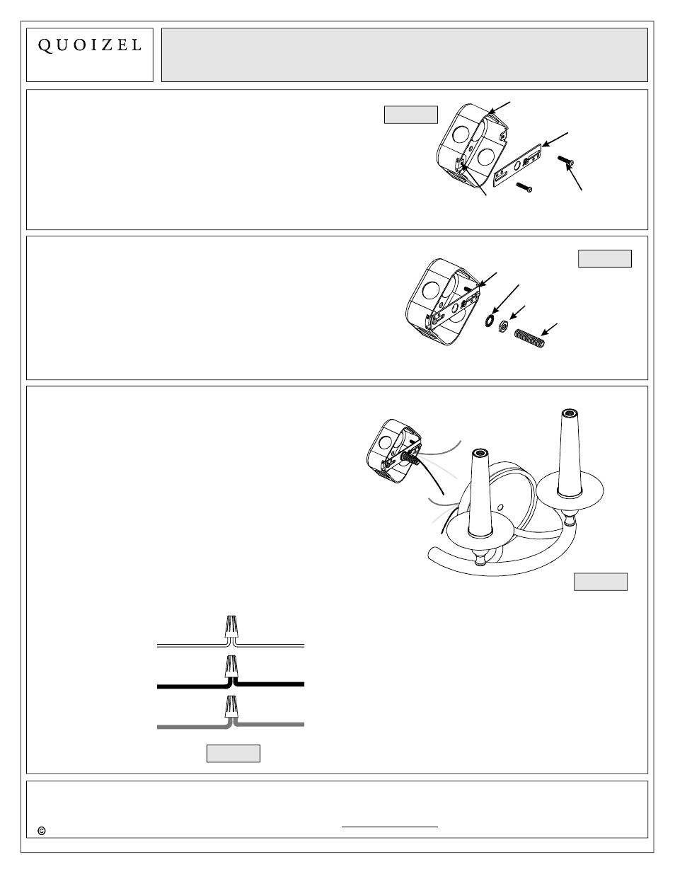 Quoizel VYR8702ML Voyager User Manual | Page 3 / 4