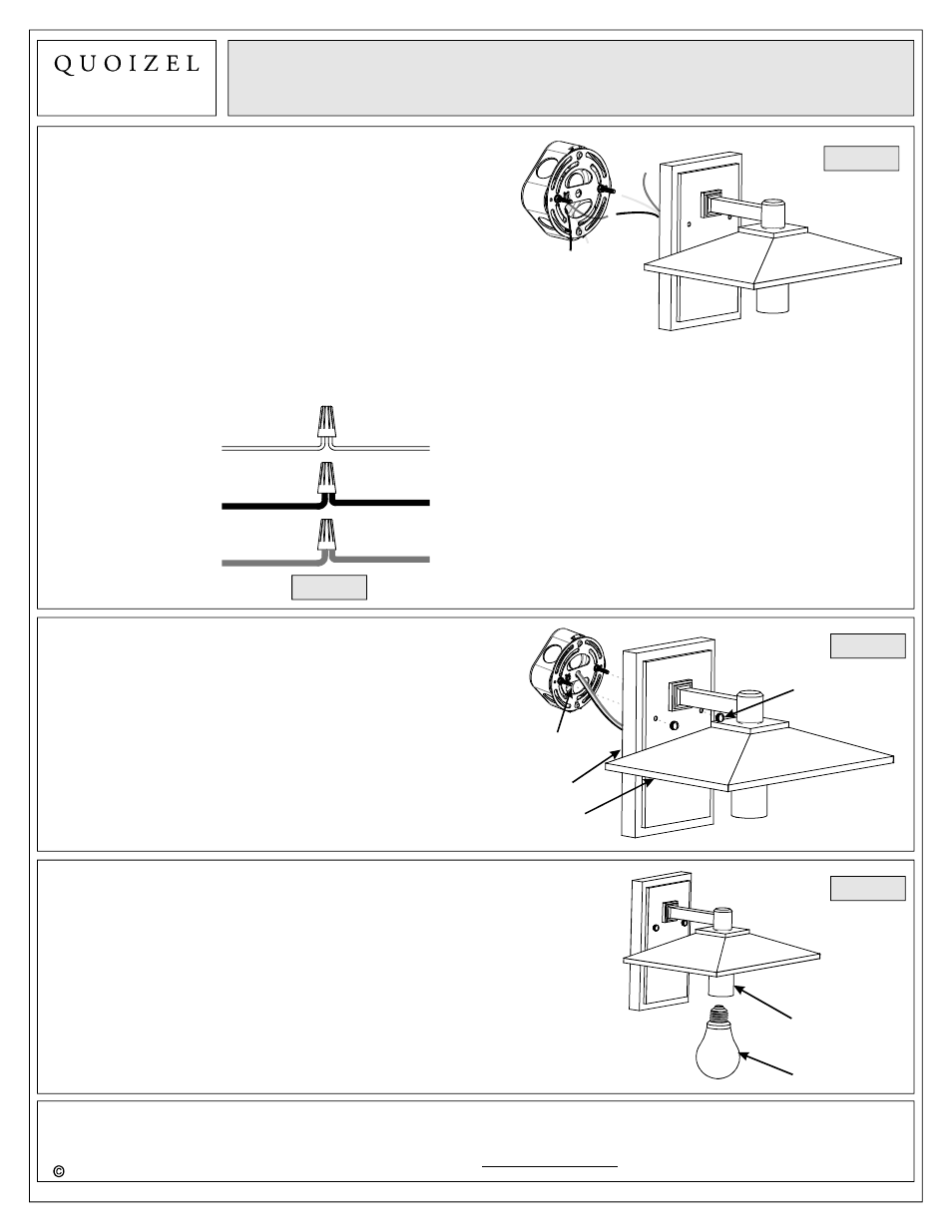 Quoizel ALF8408IB Alfresco User Manual | Page 4 / 5