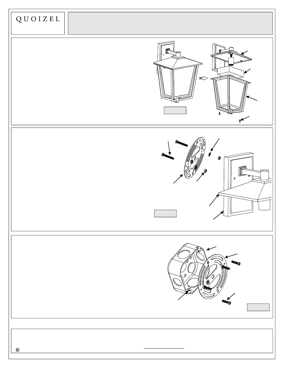 Quoizel ALF8410IB Alfresco User Manual | Page 3 / 5