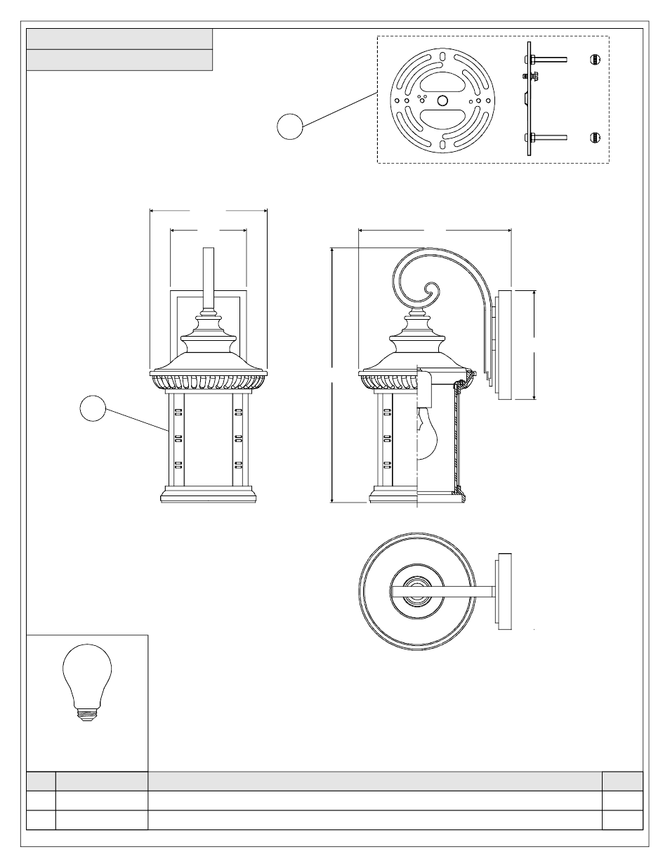 Quoizel CHI8407IB Chimera User Manual | Page 2 / 6