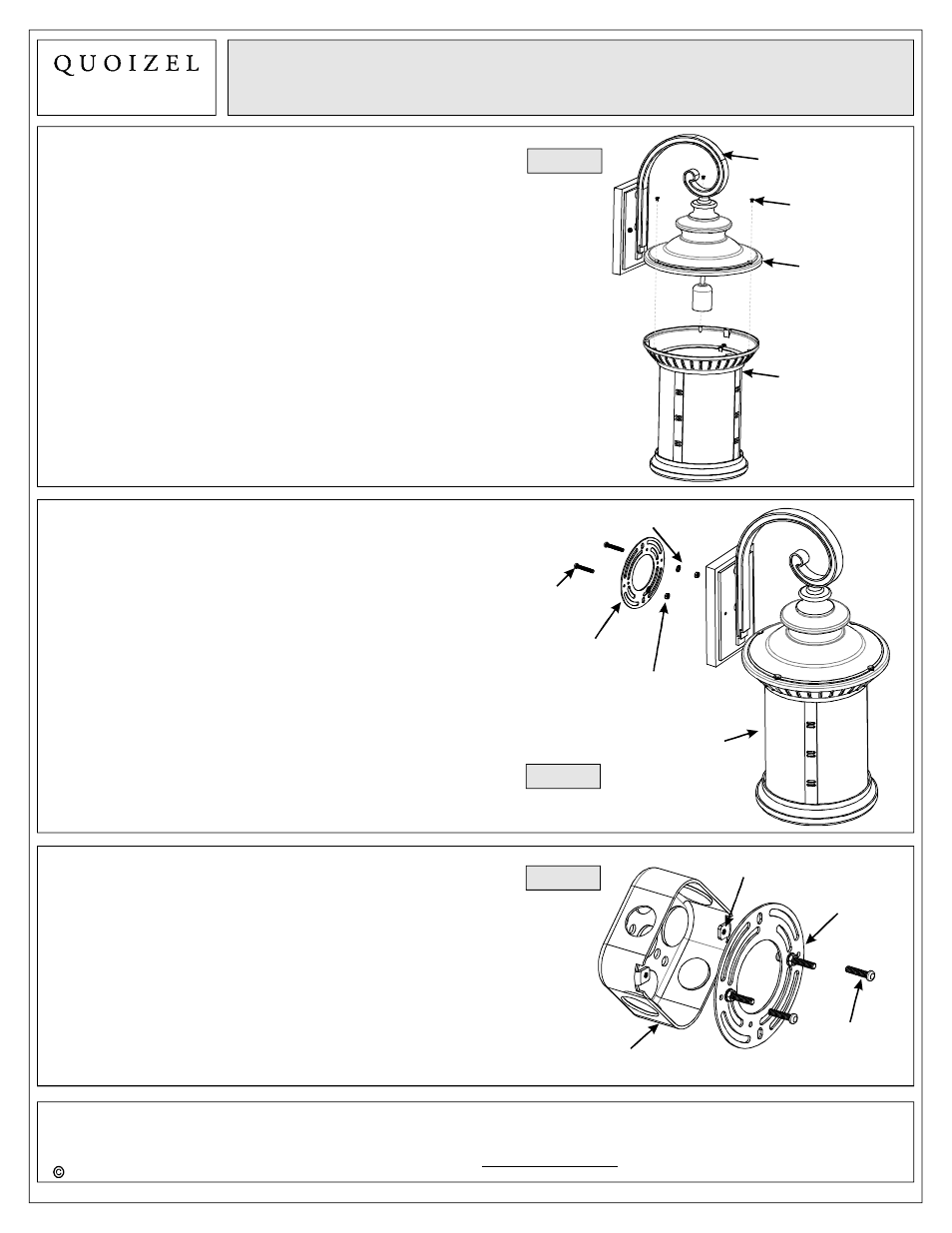 Quoizel CHI8407IB Chimera User Manual | Page 4 / 6